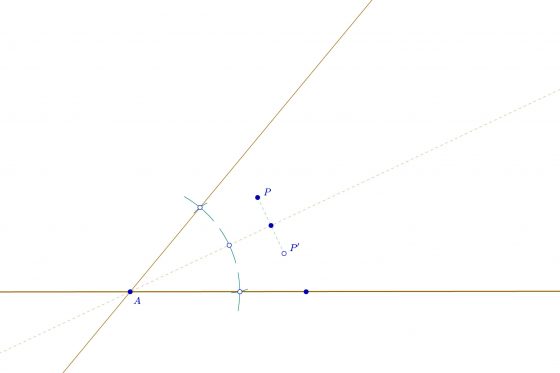 Circunferencias tangentes dados dos puntos de corte y una recta tangente
