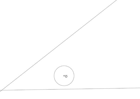 Como hallar las circunferencias tangentes a dos rectas y una circunferencia (ejercicio resuelto con vídeo y lámina)