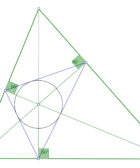 Baricentro, ortocentro, incentro, circuncentro y triángulo órtico, los puntos notables del triángulo