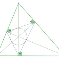 Baricentro, ortocentro, incentro, circuncentro y triángulo órtico, los puntos notables del triángulo
