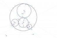 Problema de Apolonio, circunferencias tangentes a tres circunferencias