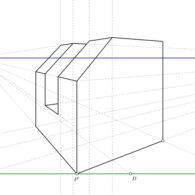 Perspectiva de dos puntos de fuga