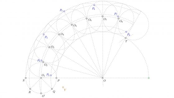 Como dibujar epicicloides alargadas en dibujo técnico paso a paso