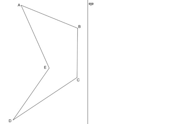 Como realizar la simetría axial en geometría