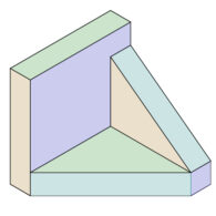 Ejercicio resuelto de perspectiva isométrica