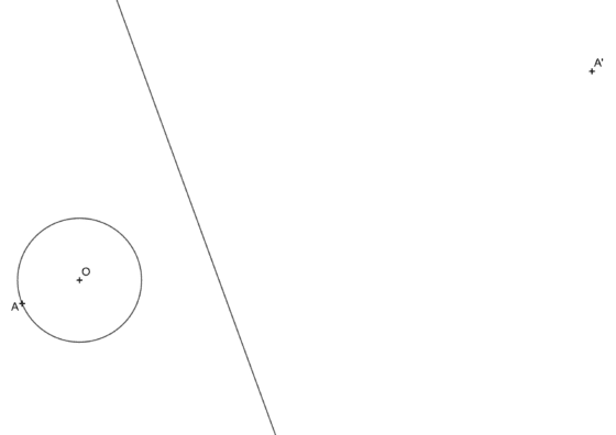 Como dibujar la figura afín a una circunferencia. Ejercicio resuelto con vídeo explicativo y lámina para imprimir.