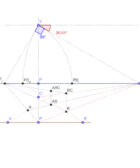 Representación del punto en perspectiva cónica oblicua