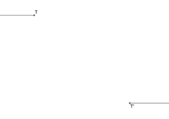 Como realizar el enlace de dos rectas con dos arcos de circunferencia opuestos e iguales