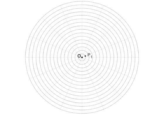 Como dibujar una espiral de Arquímedes paso a paso