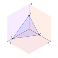 Representación del plano en perspectiva axonométrica isométrica