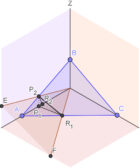 Intersección de planos en sistema diédrico