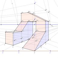 Aprende a dibujar en perspectiva cónica de dos puntos de fuga